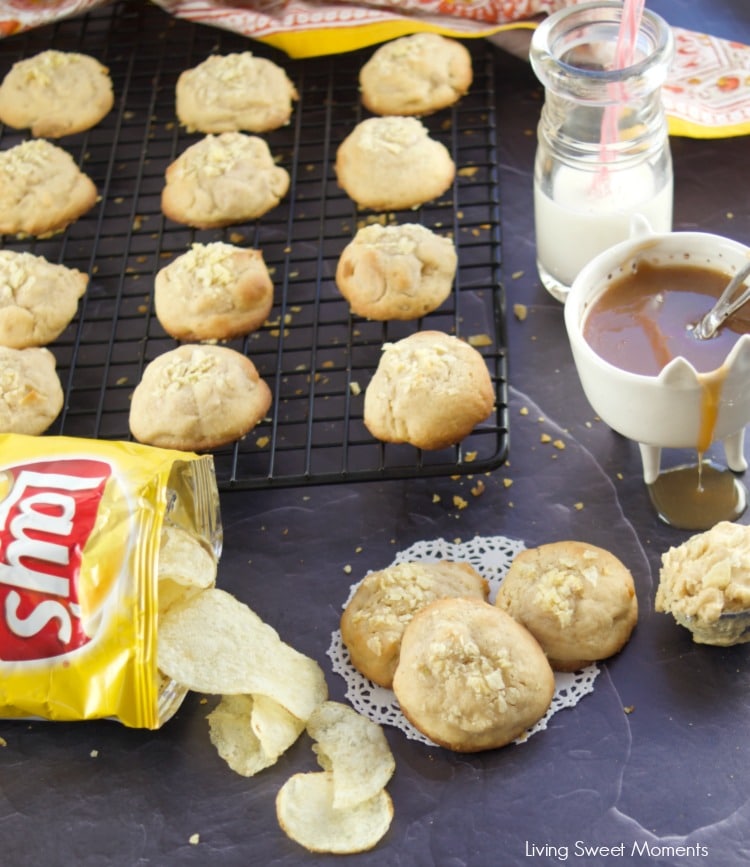 These delicious Potato Chip Cookies are sweet and salty in one bite made with lay's potato chips